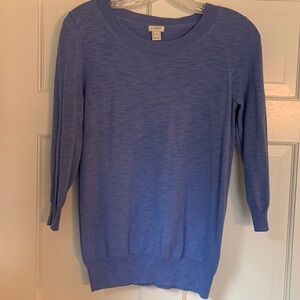 J crew 3/4 length sweater